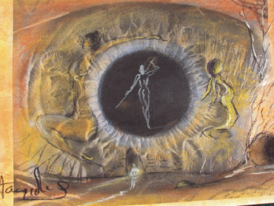 Iριδα (didital foto και παστελ)