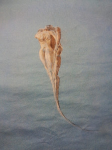 Εραστεs (παστελ σε χειρουργικο χαρτι)