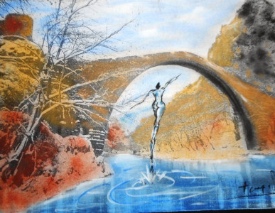 Αωοs (digital foto και παστελ)