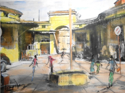 Παλαια χασαπικα (digital foto και παστελ)